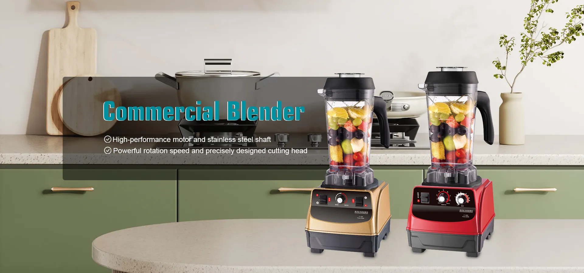Chinese commerciële blender